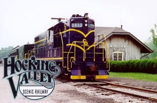 Hocking Valley Scenic Railway | things to do in nelsonville 