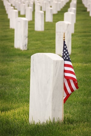 flag-of-u-s-a-standing-near-tomb-1202705