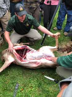 Group of Students Attending a Trapper's Education Workshop | Hocking College Partners with the Division of Wildlife to Promote R3