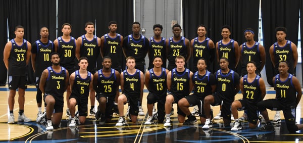 2019-2020 Hocking College Men's Basketball team