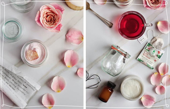 Rose-Hibiscus Whipped Body Butter | 10 DIY Holiday Gifts